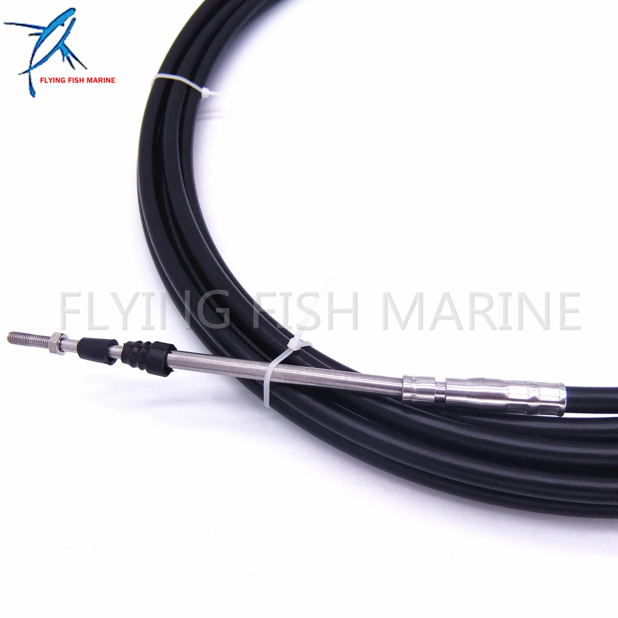 Подвесной двигателя пульт Управление ABA CABLE 24 GY трос переключения 24FT для Yamaha