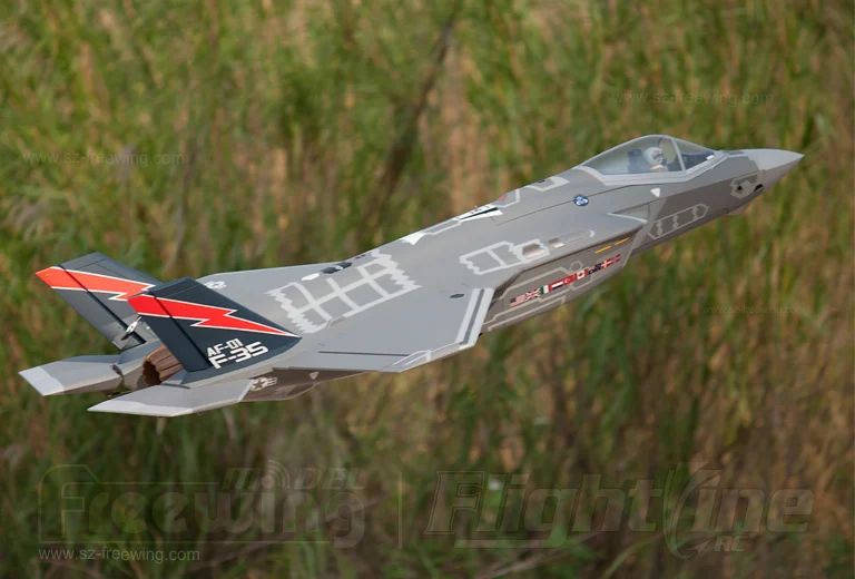 Freewing F35 lightning 70 мм V3 плоская модель RC новая версия