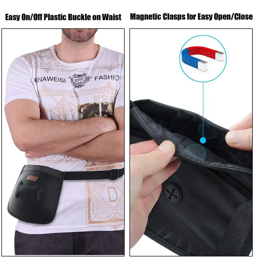 Адеинг Pet Treat Pouch тренировочный мешок для собак поясная сумка карманы закусок с