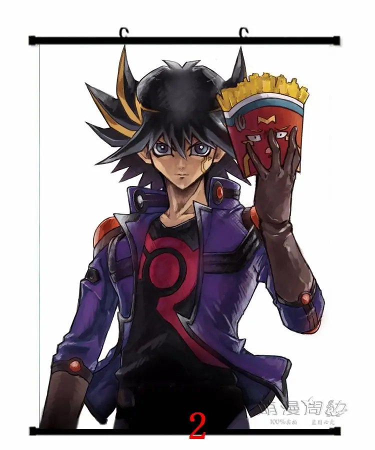 Японские декоративные аниме игры Yu Gi Oh! Постер настенный для украшения дома