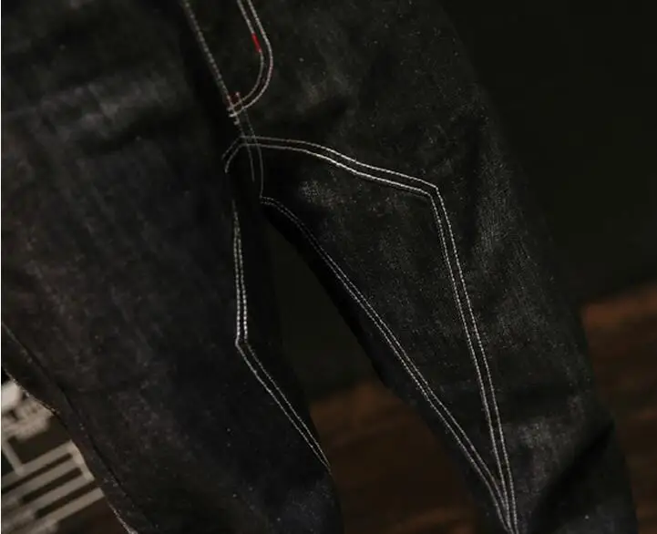 28 42 горячее/весенние мужские новые модные комбинированные шаровары свободные