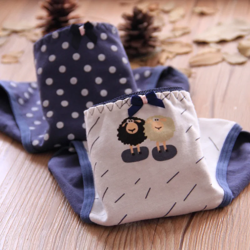 girls underwear 5pc/lot The goat cotton candy low waist briefs young girl panties Teenagers 5 style lovely intimate 2019 | Мать и ребенок