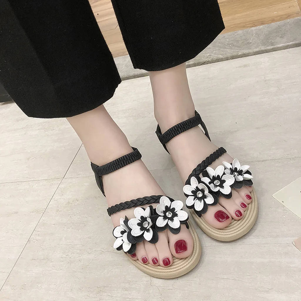 SAGACE/Европейская и американская Повседневная пляжная обувь на плоской подошве в