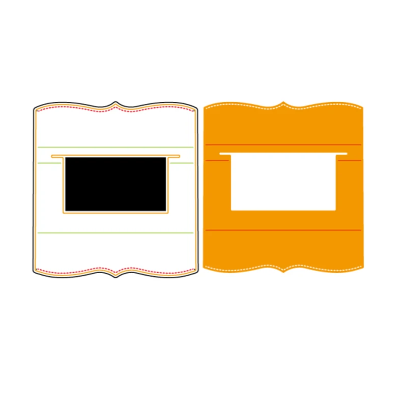 

3D Card Holder Frame Metal Cutting Dies Stencil for DIY Scrapbooking Paper Cards Making Decorative Crafts Supplies New 2018 Dies