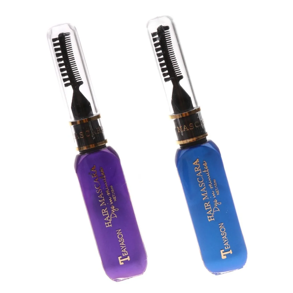 2 бутылки профессиональная краска для волос Временная Краска палочка