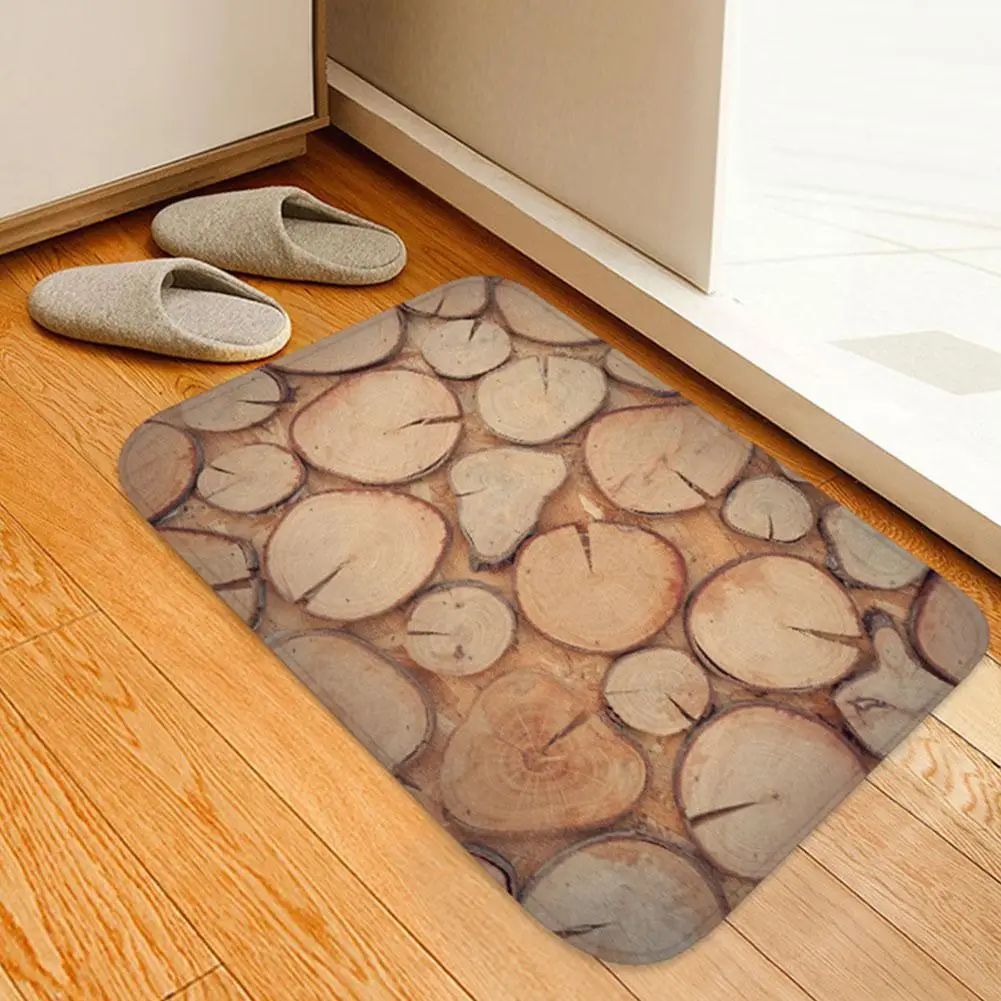 Противоскользящие ковры Прямоугольный Коврик с цветочным принтом для гостиной