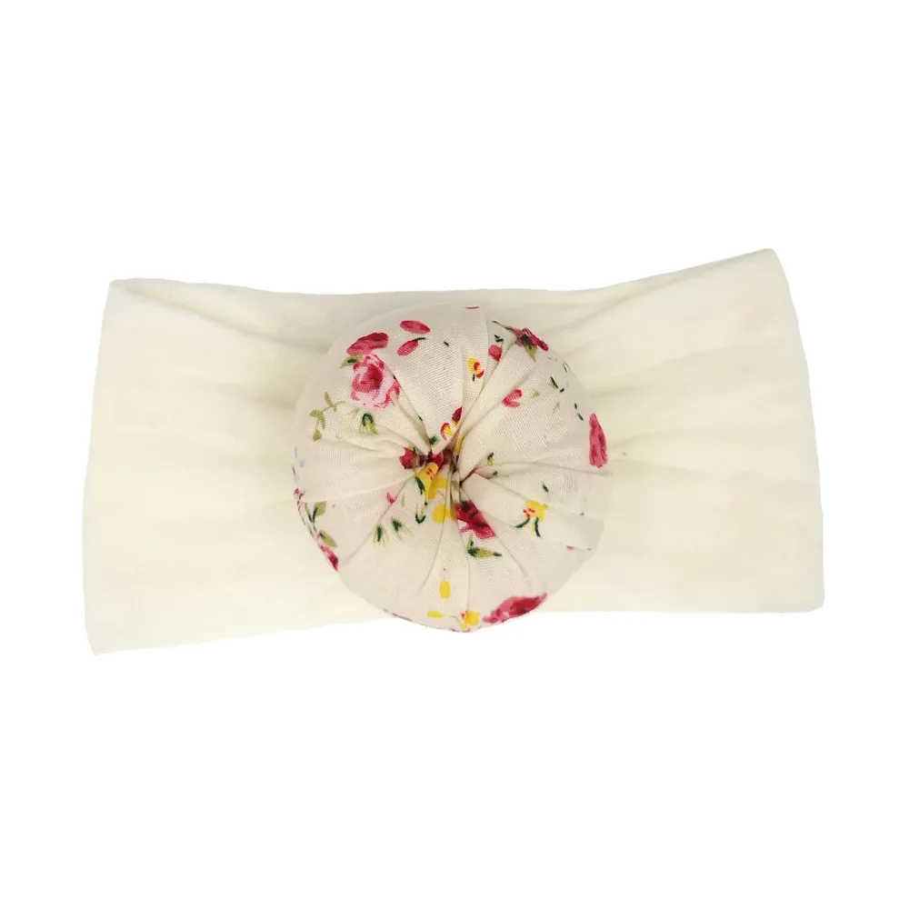10pcs 2018 Boho Newborn Top Knot Headband Solid turban nylon headwrap Kids Girls Head Band Hair Accessories Summer bandeau bebe |