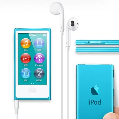 Новый для iPod nano седьмого Поколения с сенсорным экраном 16 ГБ фильм музыка MP4 ПЛЕЕР