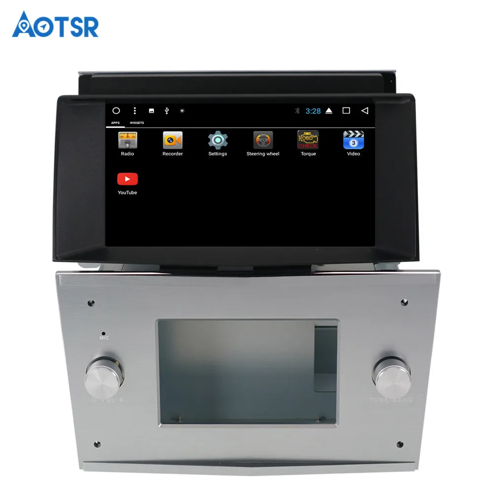 Aotsr Android 7,1 gps навигация автомобиля нет dvd-плеер для Opel Astra H 2006-2012 магнитофон стерео 2 DIN радио головное устройство