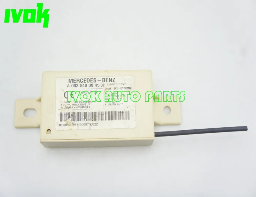 Schrader 1X модуль давления в шинах и 4X датчики давления в шинах для Benz SLK280 SLK300 0035403945 0009054100 433,92 МГц