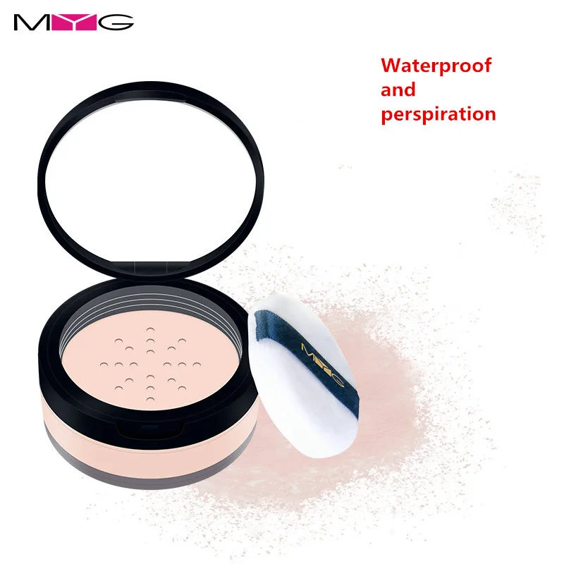 MYG пудра для лица свободная банановый порошок макияжа косметическая хайлайтер| |