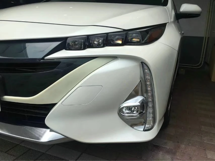 

For Prius PHV Front fog lamp cover ABS chrome 2Pcs