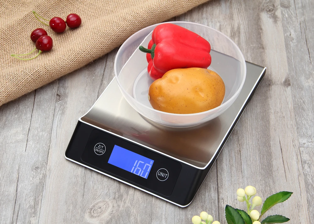 Профессиональные цифровые кухонные весы 5кг/11lb электронные для еды Почтовые