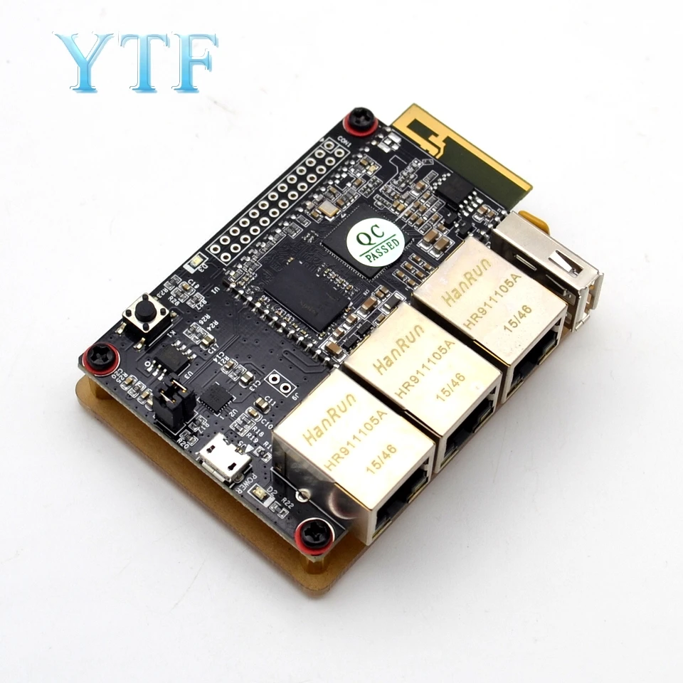 Роутер Som9331 Ar9331 Openwrt Wifi модуль низкое энергопотребление 10 + GPIO 64m|Аксессуары для