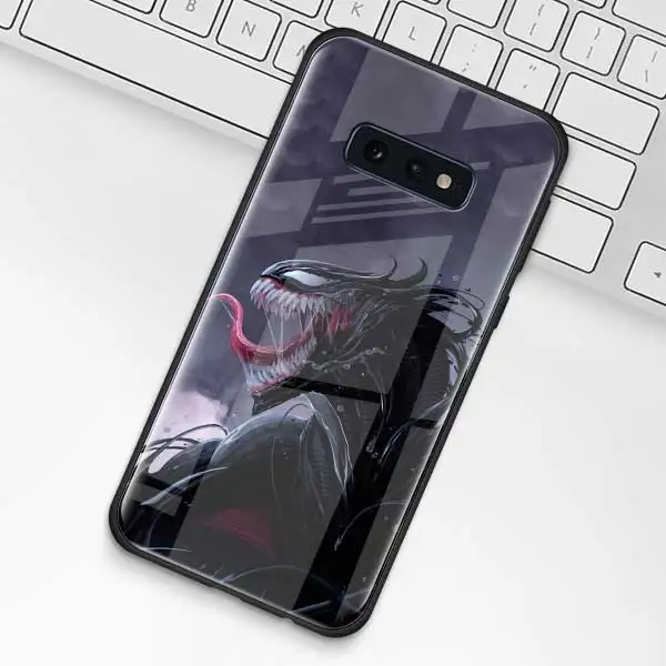 005 Чудо-яд, супергерой, чехол из закаленного стекла для samsung Galaxy S10 S10e S9 S8 S10 Plus Note 9 A50 A30, чехол для телефона - Цвет: 005