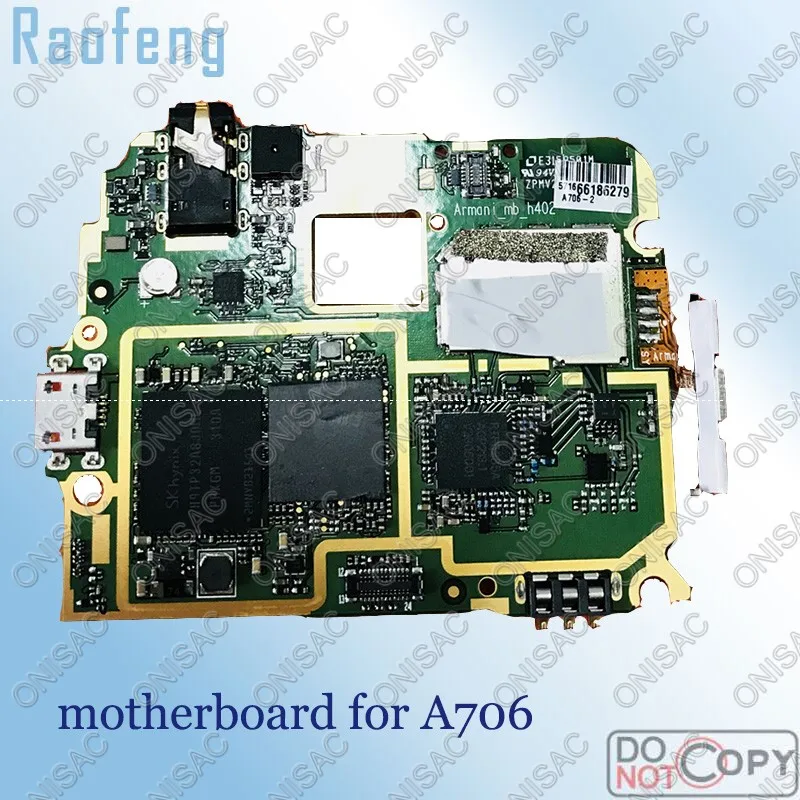 Raofeng Высококачественная материнская плата для lenovo A706 разблокированная