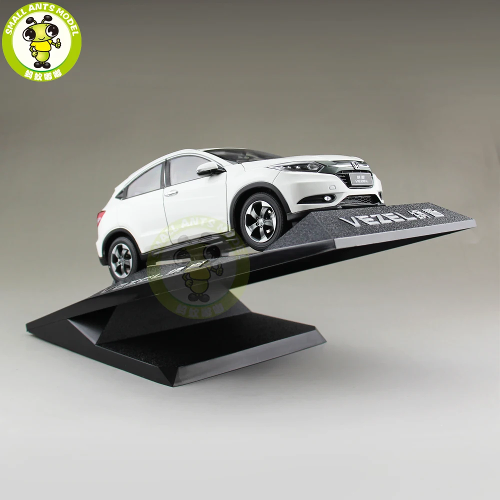 

Коллекция VEZEL 1/18, модель металлического автомобиля, внедорожника, игрушки для мальчиков и девочек, коллекция подарков, хобби, белый