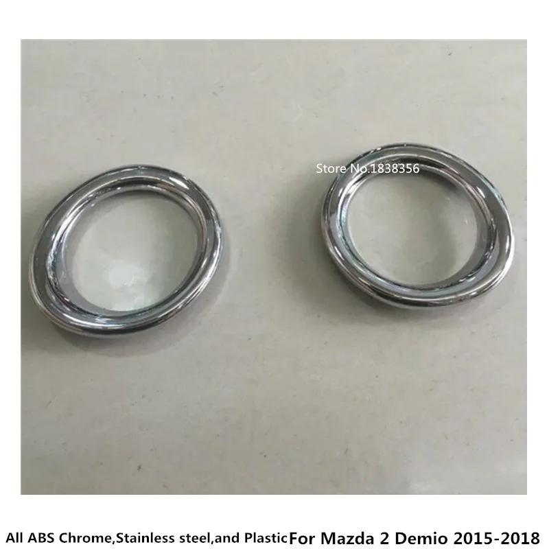 Стайлинг кузова автомобиля детектор ABS хром передняя фара противотуманный