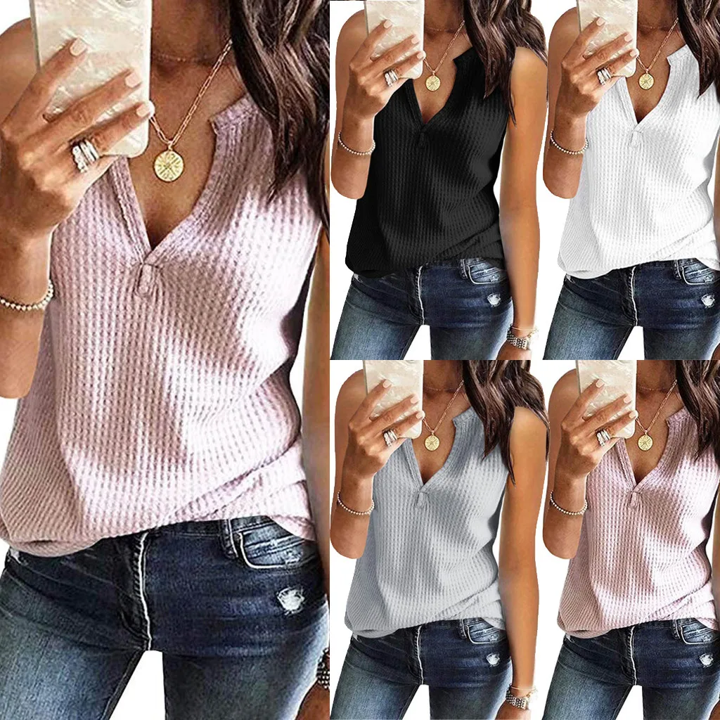 Женский летний топ на бретелях трикотажные v образный вырез сексуальные рубашки