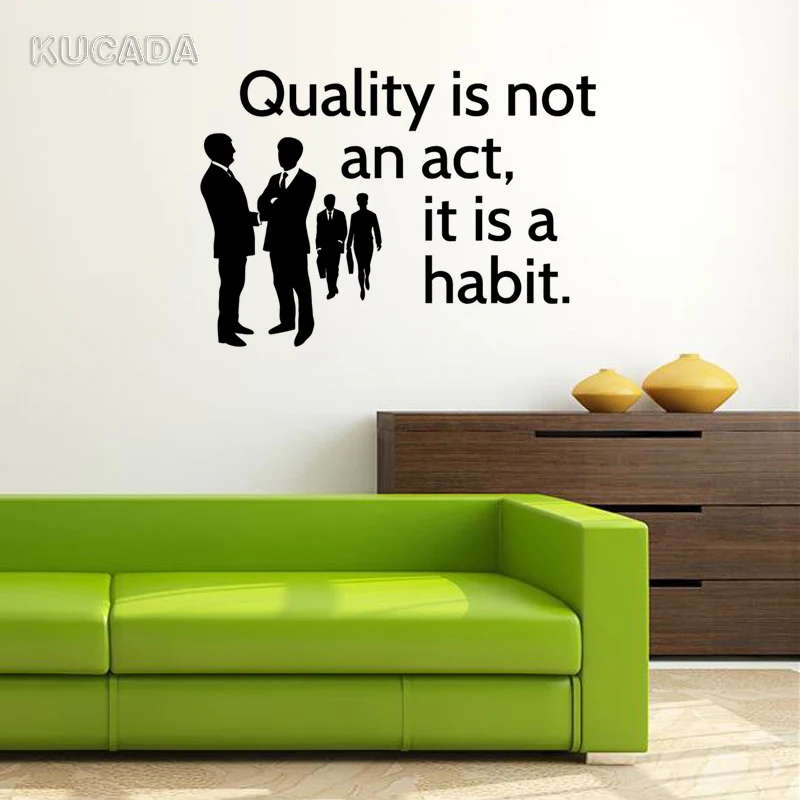 

Creative Office Quote Inspire Motivation Decor Vinyl Wall Decal Sticker Home Decor Unique Gift Art Mural JG4057
