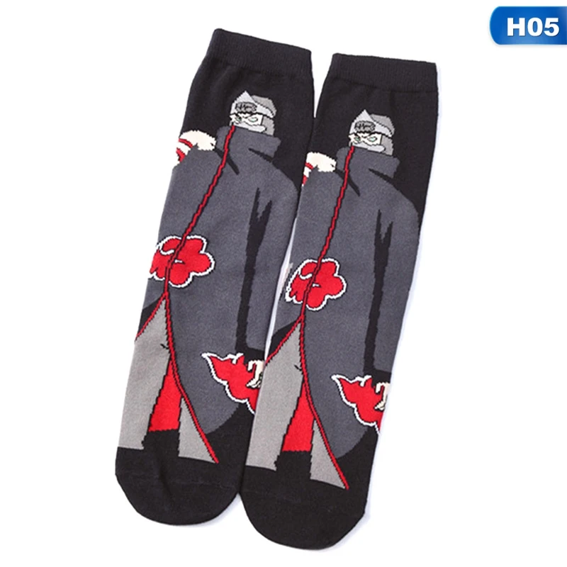 SK1197H05 Наруто Uzumaki Naruto Uchiha Sasuke, носки для косплея, реквизит, носки, аниме Pein, весна-осень, носки для женщин, мужчин, Детские вечерние, подарки - Цвет: SK1197H05