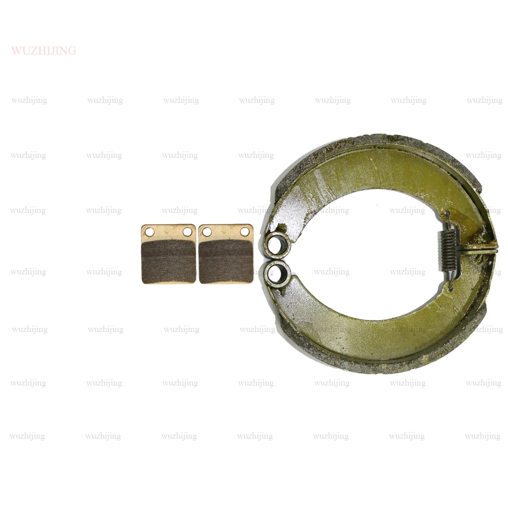 Для KAWASAKI KVF 400 4x4 Prairie C D 1997 2002 Комплект тормозных колодок спереди и сзади 2001 2000 1999 1998