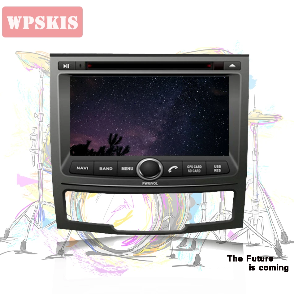 DVD-плеер wpski на ANDROID 10 OEM для SSANGYONG KORANDO 2010-2013 с GPS WIFI USB AUX SD 4 Гб RAM 64 FLASH BLUETOOTH |