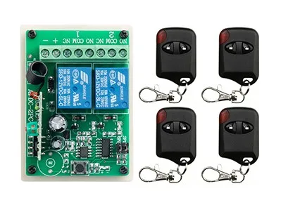 Новый DC12V 2CH 4 патч-лампа RF беспроводной переключатель системы дистанционного