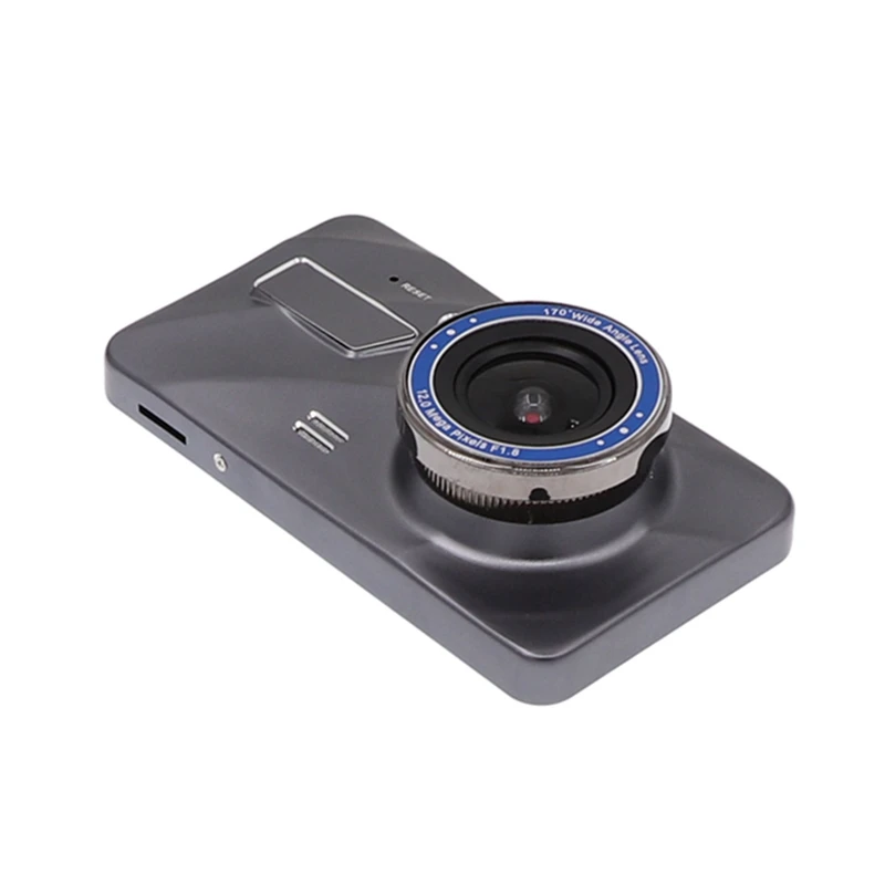 Новый двойной объектив Автомобильный видеорегистратор камера Full HD 1080 P 4 &quotips