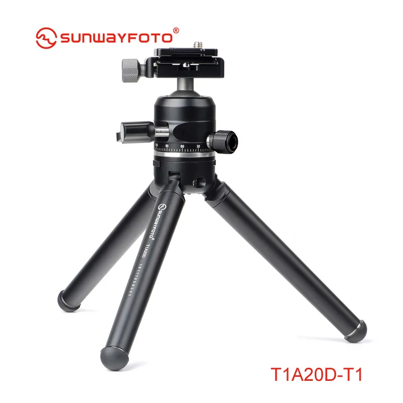SUNWAYFOTO T1A20D T профессиональный мини штатив для Камера стенд Para Movil триподес Dslr и