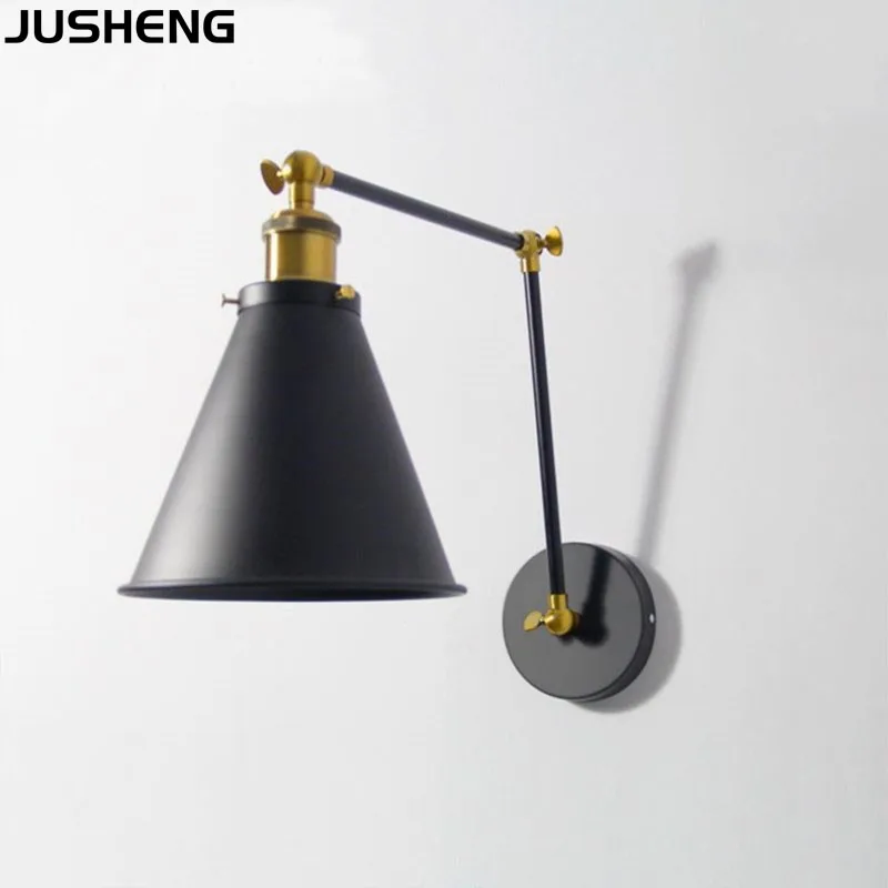 JUSHENG E27 светодиодный лампы фоновая фотография в стиле ретро лампа для спальни
