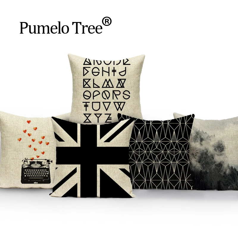 Наволочка для подушки Keep clam британский флаг искусственная Подушка под заказ