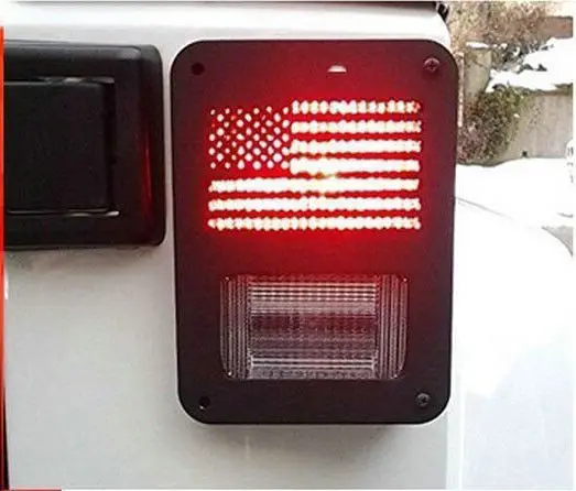 2 x прочные Защитные чехлы для задних фонарей Jeep Wrangler 4 door|tail lamp guards|jeep wrangler guardcover jeep