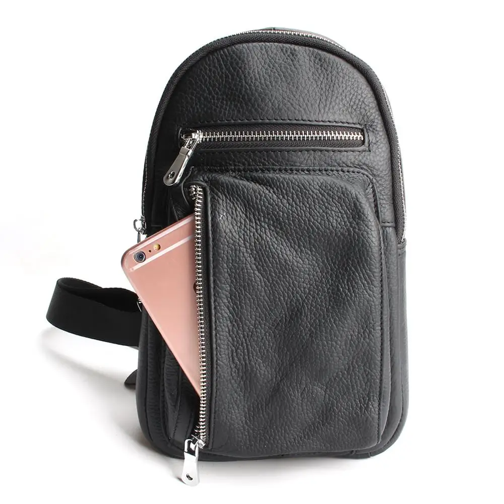 Мужская сумка-мессенджер из натуральной кожи высокого качества сумка через