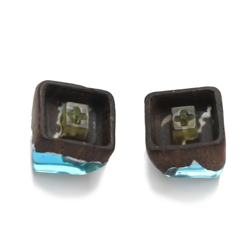 Новинка Keycap SA Profile R1 синий зеленый для вишни MX механическая клавиатура из