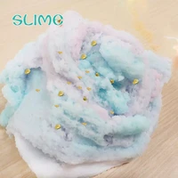 slime clay gold slime poked mud ins hot release silk mud soft cotton mud child intellectual development decompression toys