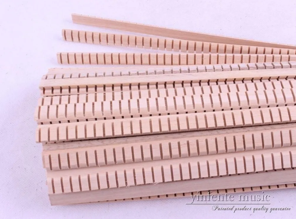 

20 strips ukulele guitar inside binding wooden lining lenght 400x11x3.5mm #96