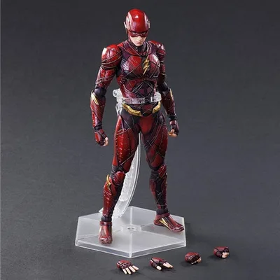 Flash man FC-1 Мстители 4 final battle PA сменили на die Железный человек Человек-паук яд Marvel ручная игрушка модель в виде персонажа "фигма" Горячая фигурка - Цвет: Flash man