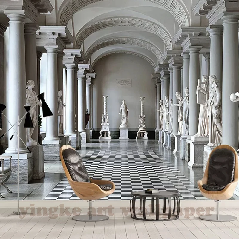 

Пользовательский большой 3D голой фотообои в европейском ретро стиле Роскошные фотообои для гостиной фон для спальни украшение