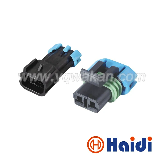 

5sets GM Delphi 2 Way Male Female Sensor Plug Auto Wire Connector 15300002 15300027