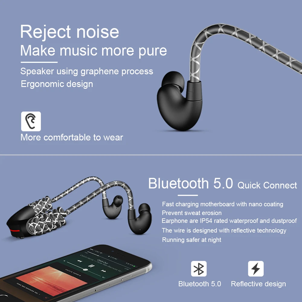DOOLNNG новые BS 137 шейные спортивные bluetooth наушники Весенняя Линия Дизайн устойчивое