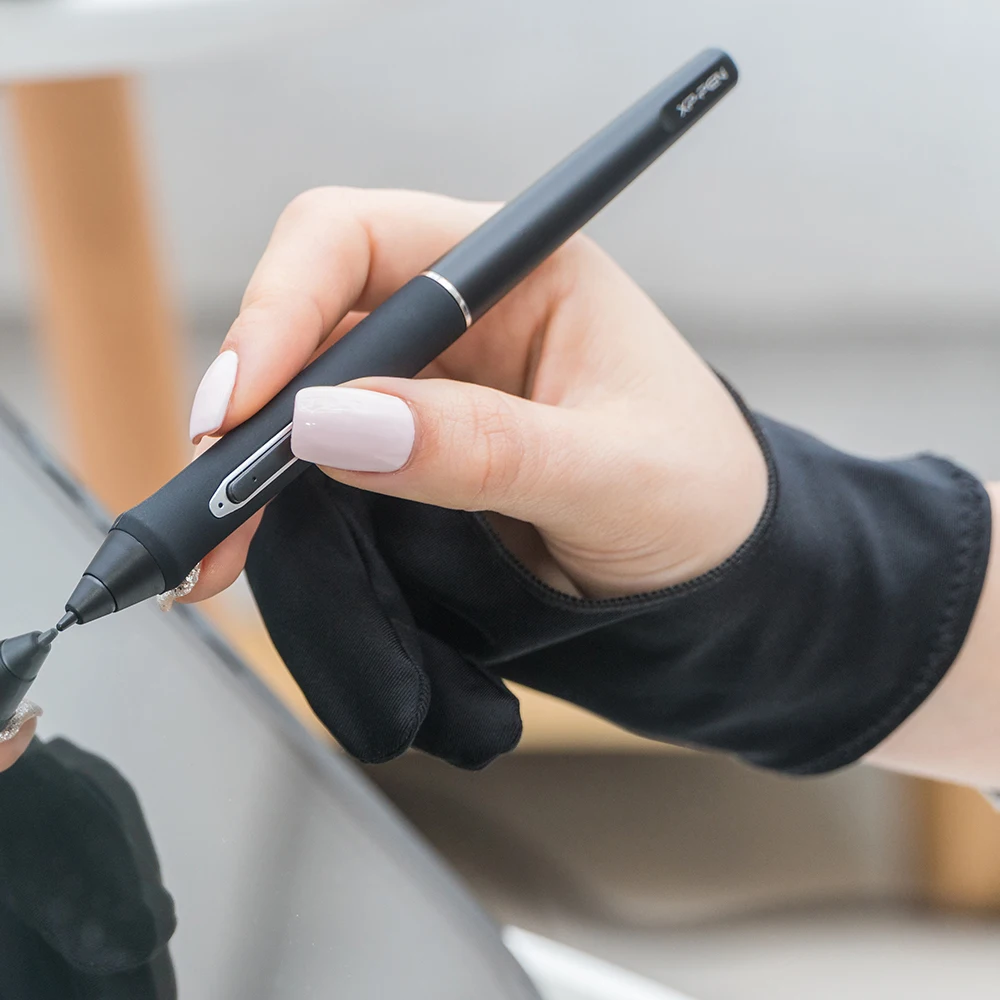 Перчатки XP-Pe перчатки анти-обрастания для рисования планшета/дисплей