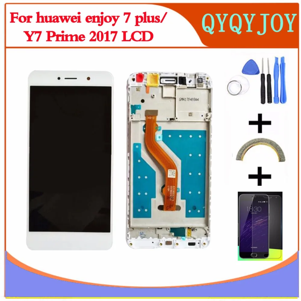 ЖК дисплей + цифровой преобразователь сенсорного экрана в сборе для Huawei Y7 Prime 2017 TRT