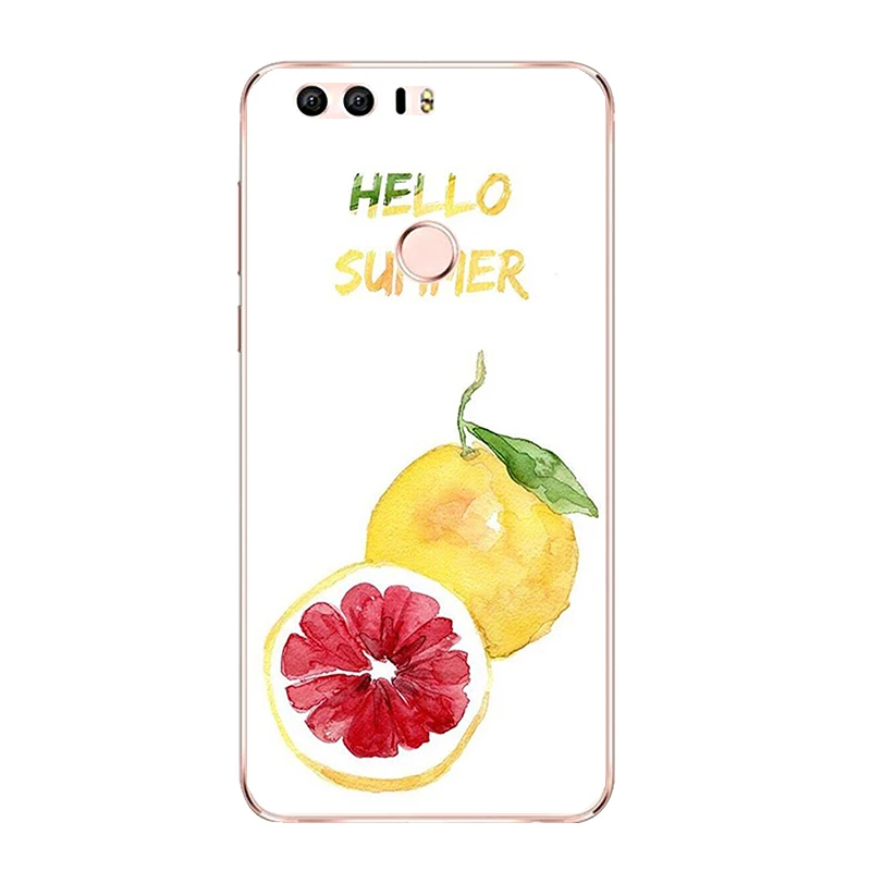 DIY для Huawei Honor 8 чехол телефона P9 P10 Lite/G9 оболочка 5 2 дюйма 7/7i Coque мягкий TPU Летний