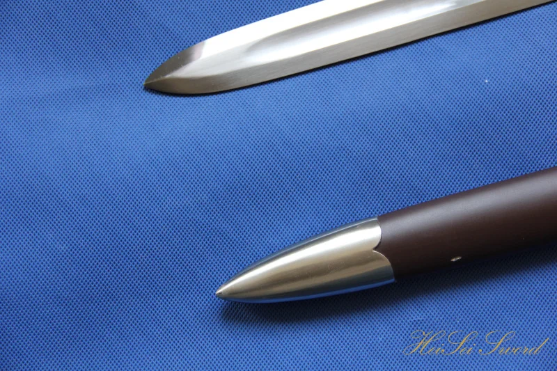 Ручной Одежда высшего качества высокоуглеродистой сталь лезвие Западный меч