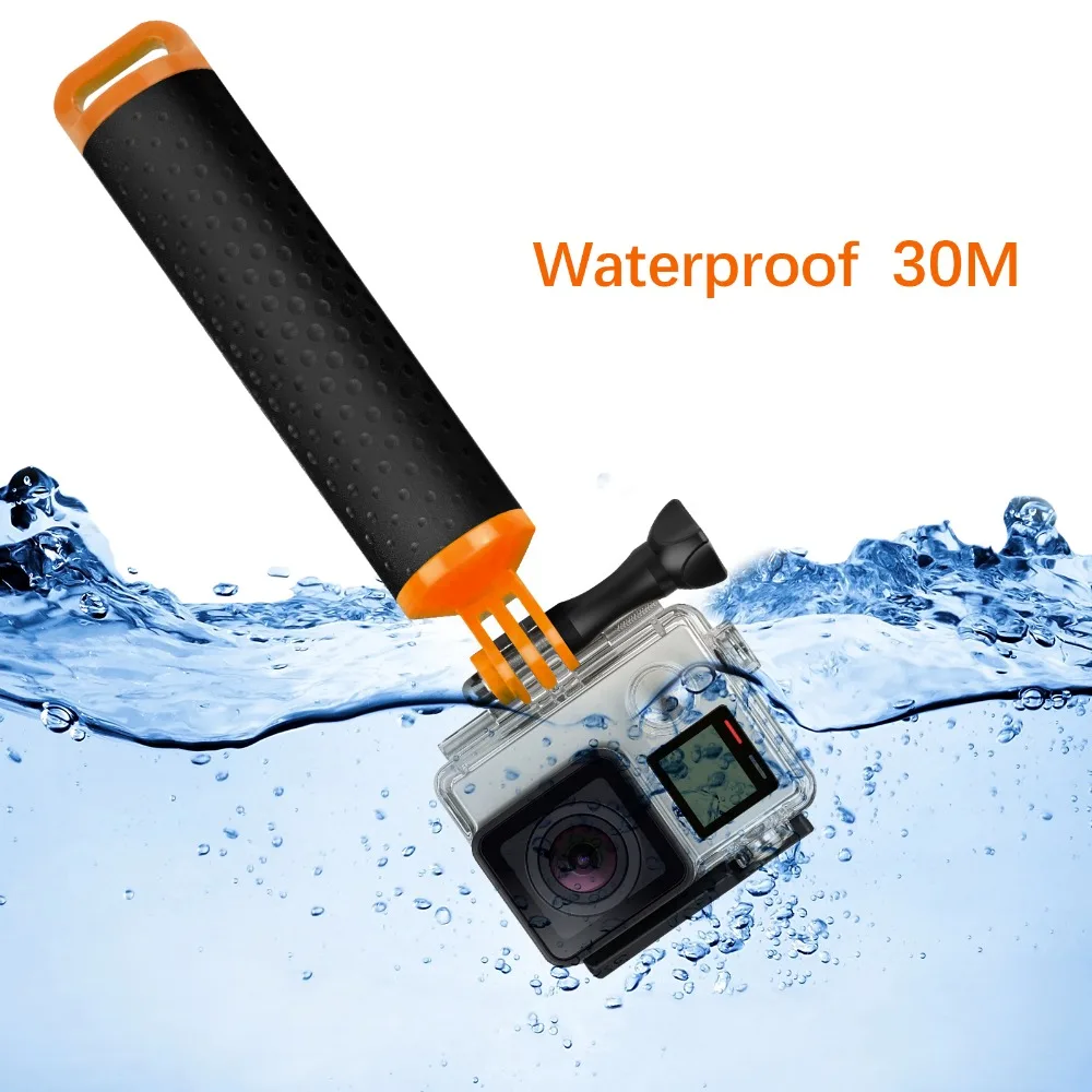 Водонепроницаемый Поплавок Insta360 OneR для экшн камеры GoPro Max Hero 9 8 7 6 5 4 4s SJCAM Yi 4K|for gopro