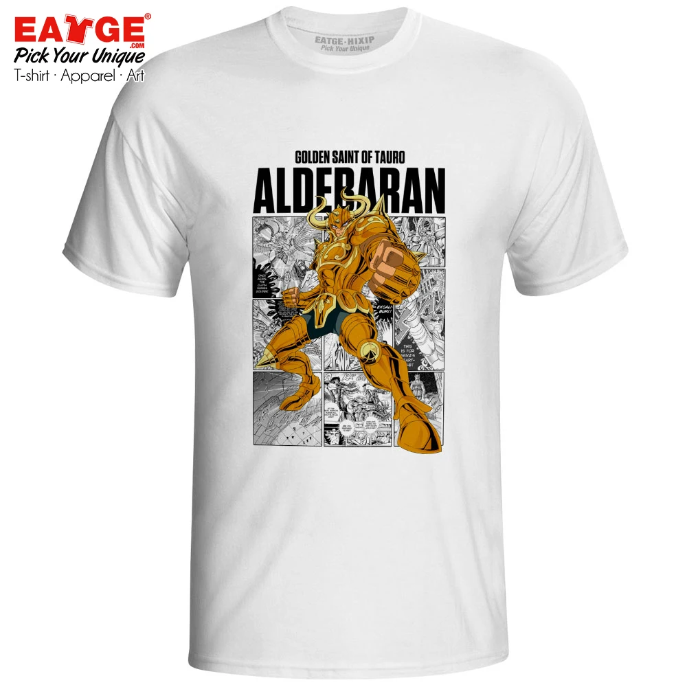 Gemini Saga T-shirt Gold Saints Anime Saint Seiya Knights of the Zodiac Print Funny T Shirt Active Novelty Style Women Men Top - Цвет: 11