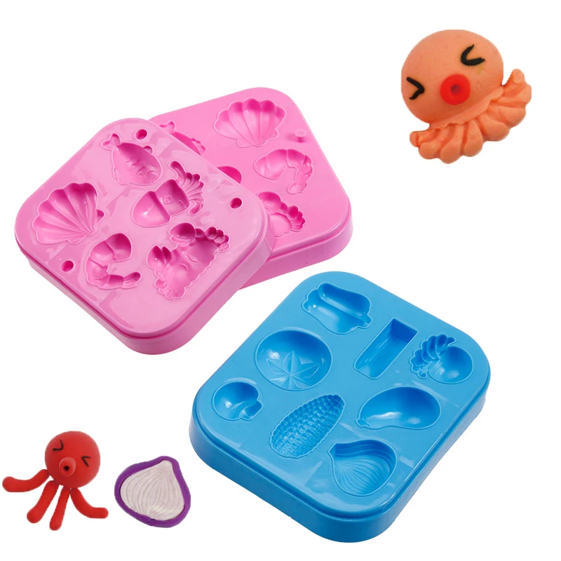 1 Набор 10 см 3D разноцветный Пластилин глиняный костюм для родителей и детей