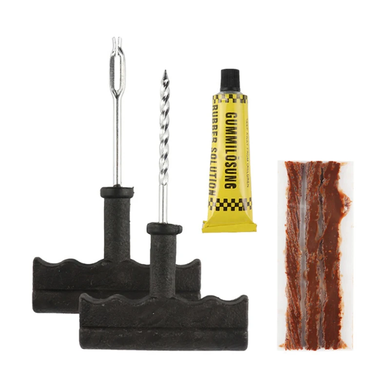 Полный набор инструментов для ремонта автомобильных шин тукинга авто велосипед