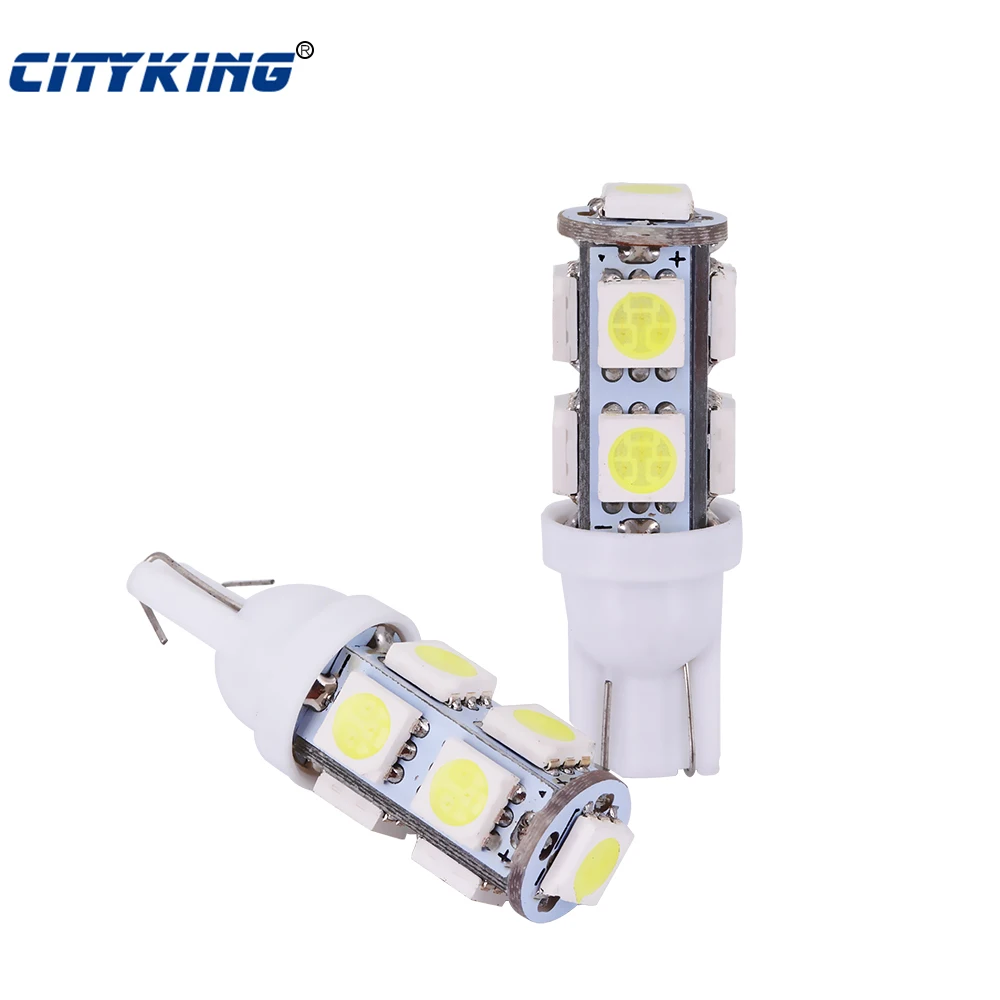 

Светодиодная лампа T10 9SMD 100, 5050, 194, W5W, 9 светодиодов, габаритные огни W5W, 168, клиновые инструменты для дверцы, боковые лампы, 168 шт.